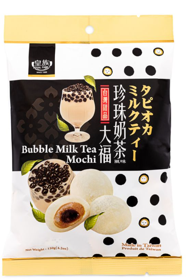 Royal Family Bubble Milk Tea Mochi 120g