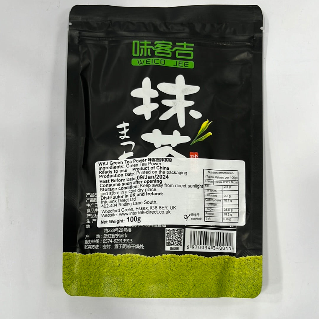 Weico Jee Matcha Green Tea Powder 100g
