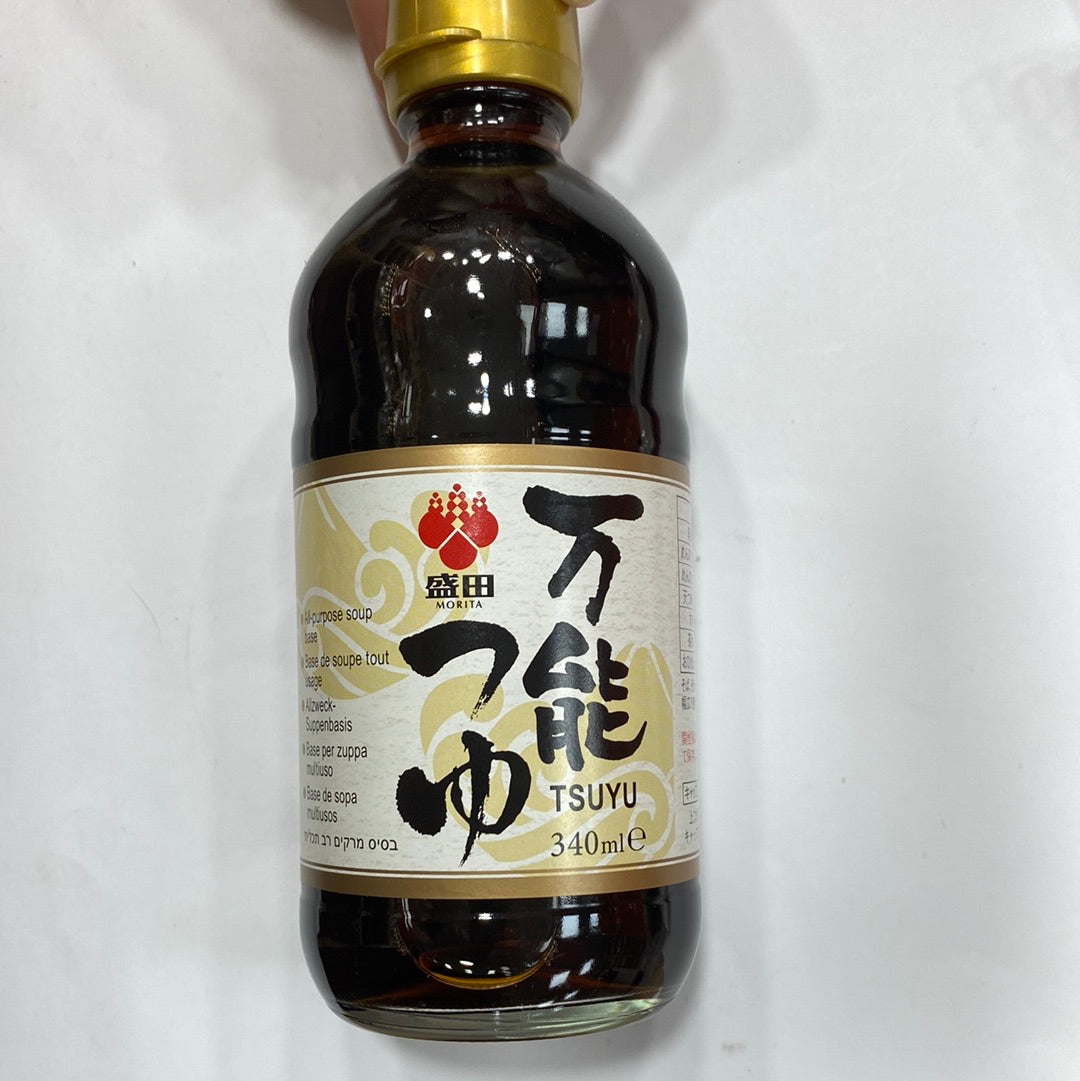 Morita Banno Tsuyu Japanese Multi-purpose Soy Sauce Concentrate 340ml