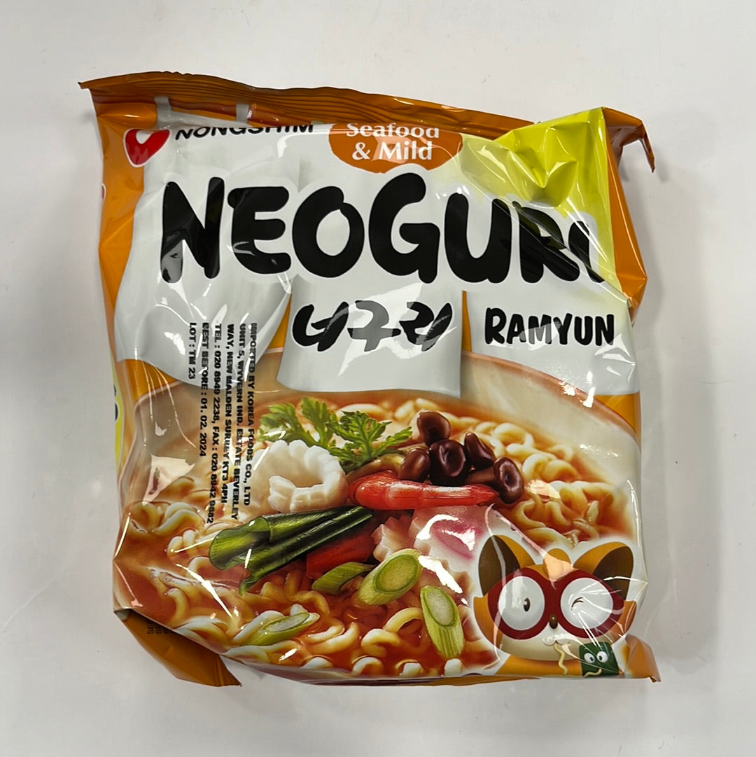 Nongshim Neoguri Seafood Mild 120g