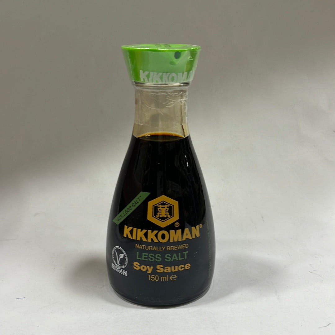 Kikkoman Less Salt Soy Sauce 150g