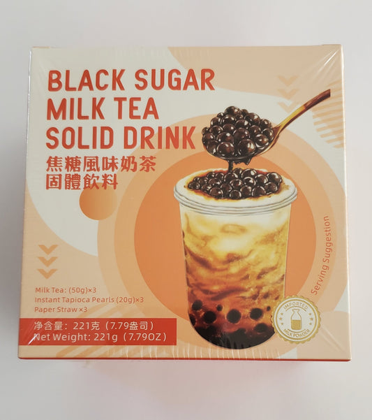 KLKW Brand Black Sugar Milk Tea Mix 221g