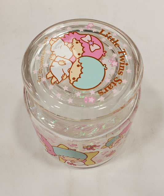 Little Twin Stars Glass Storage Jar