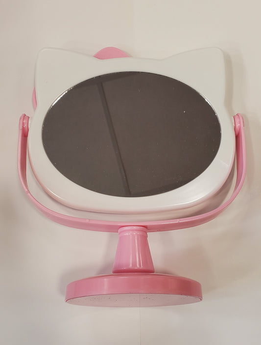 Hello Kitty Makeup Mirror with Pink Bow Design