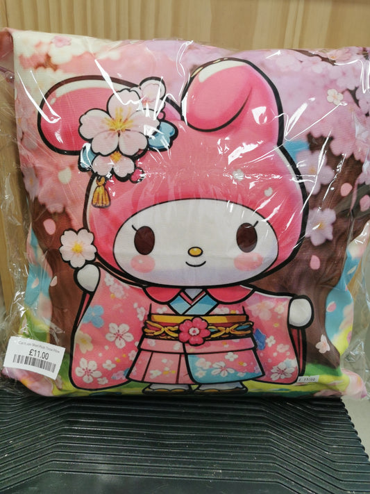 Cartoon Short Plush Throw Pillow