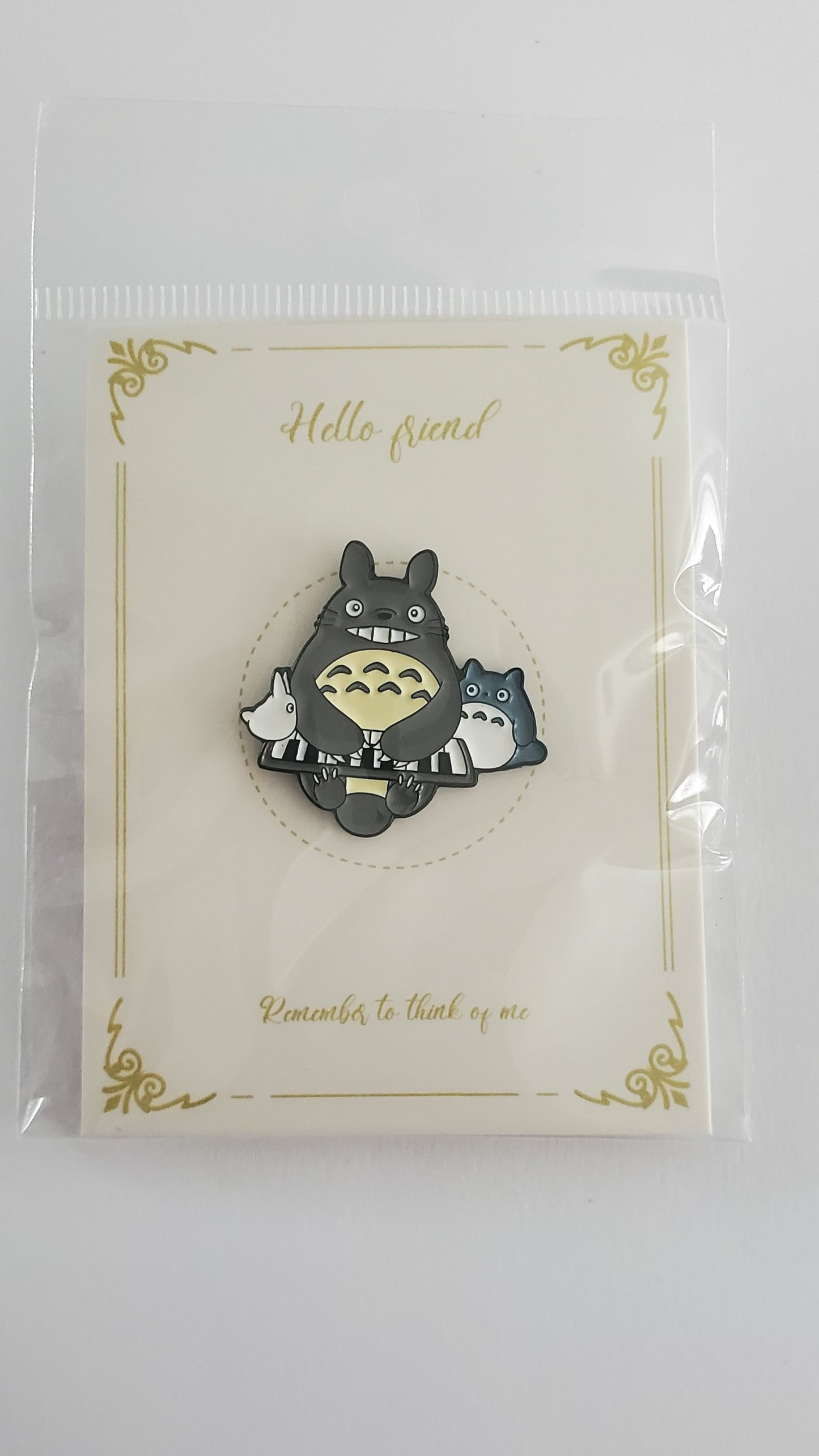Totoro Metal Pin Badge
