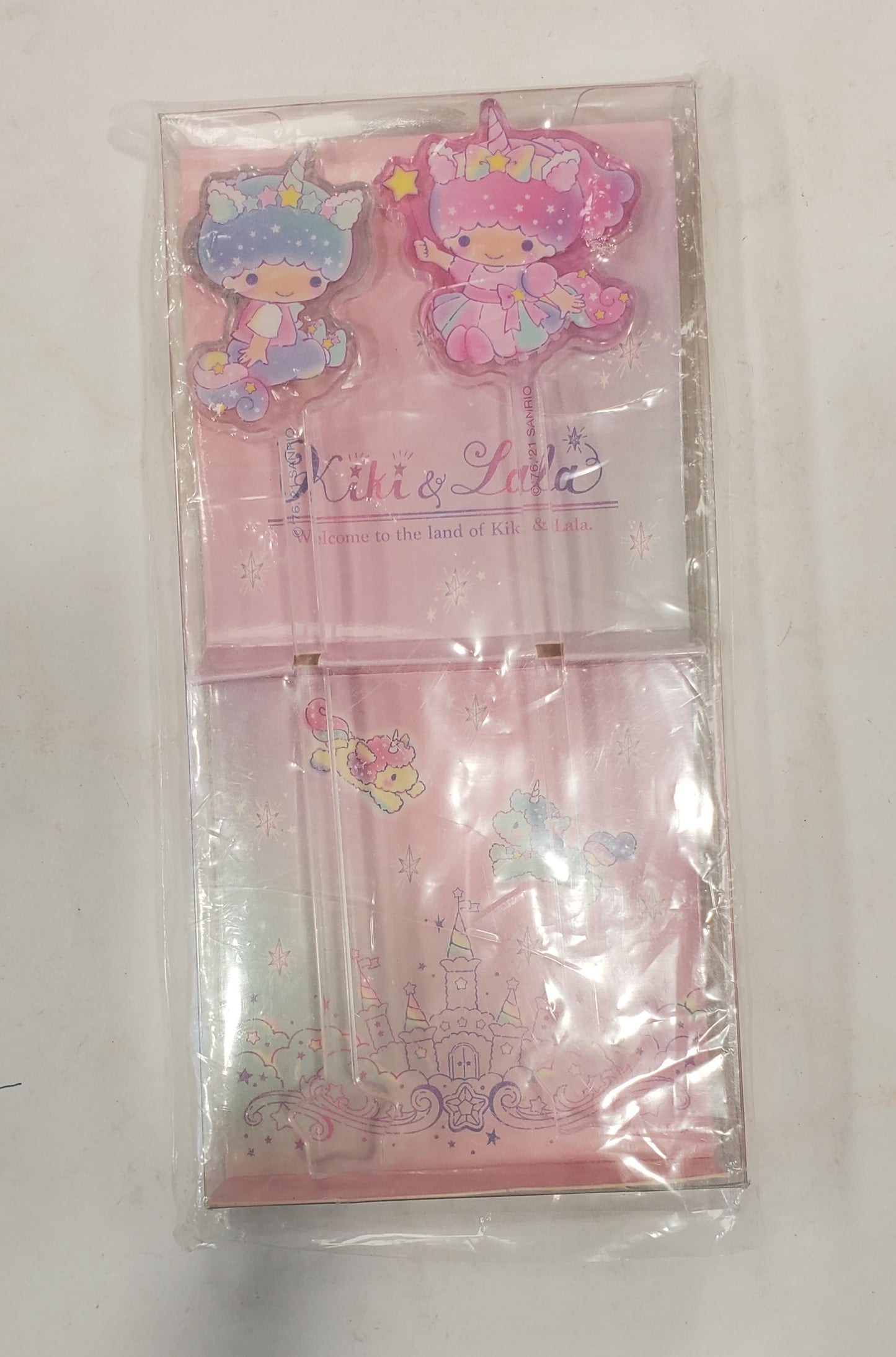 Little Twin Stars Reusable Plastic Cocktail Stirrer