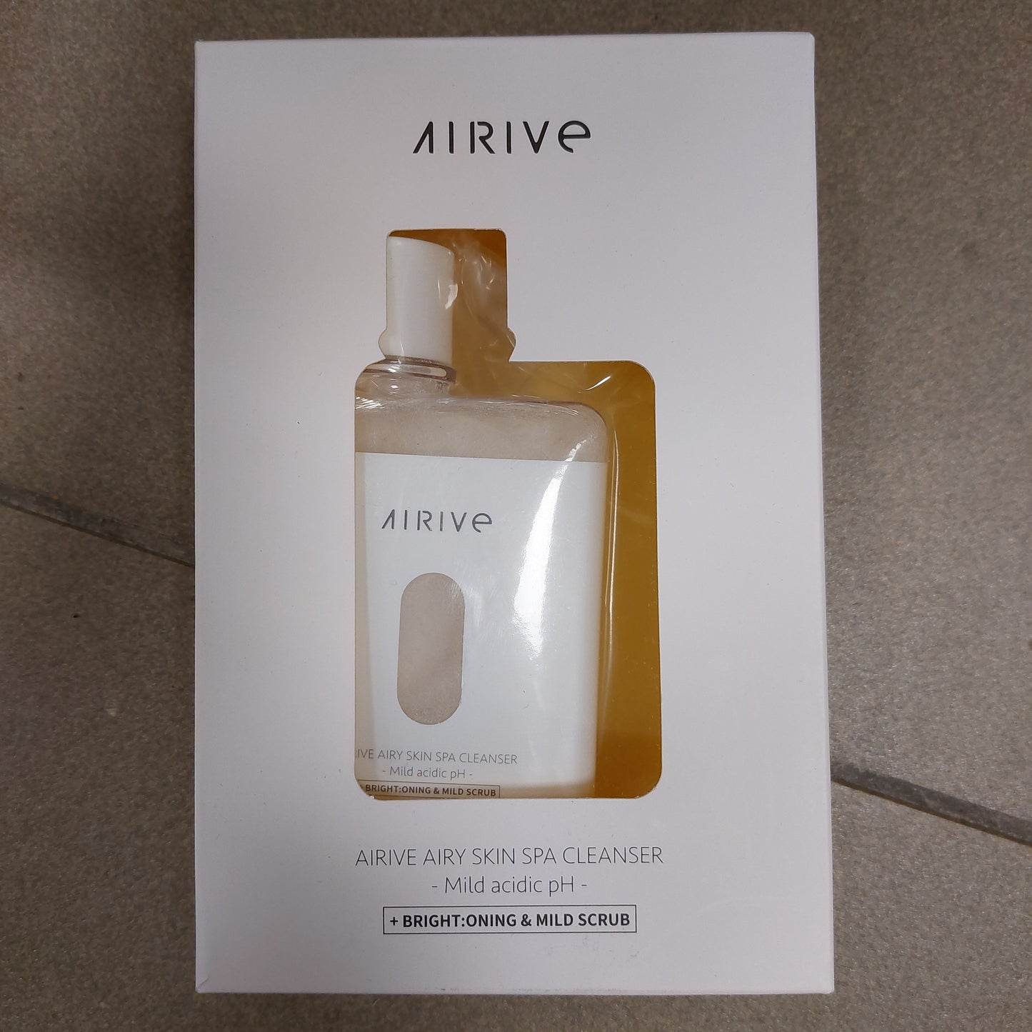 AIRIVE Airy Skin Spa Cleanser (Bright Oning and Mild Scrub)