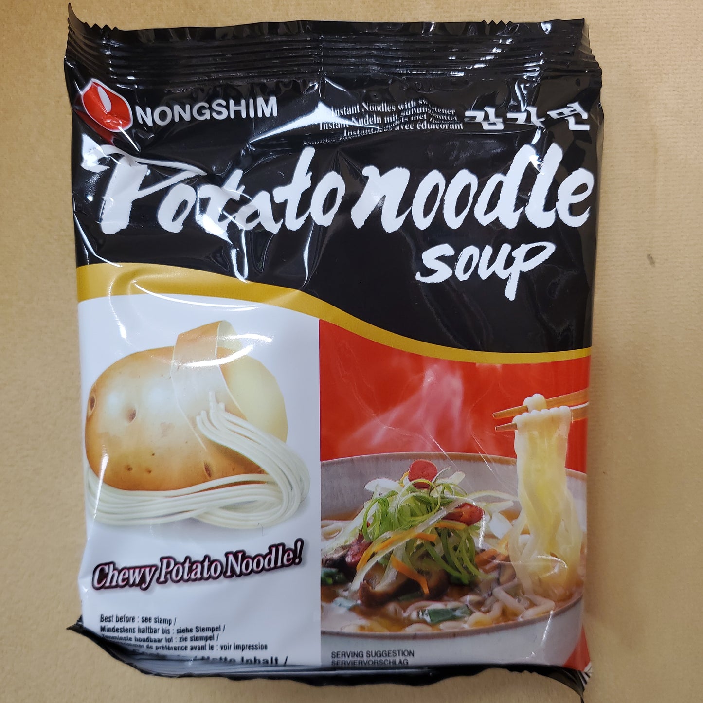 Nongshim Potato Ramen Noodle Soup 100g 農心薯仔拉麵
