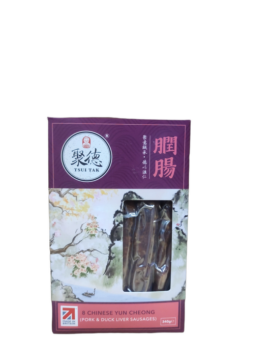 Chinese Yun Cheong (Liver Sausages) 340g 聚德膶腸