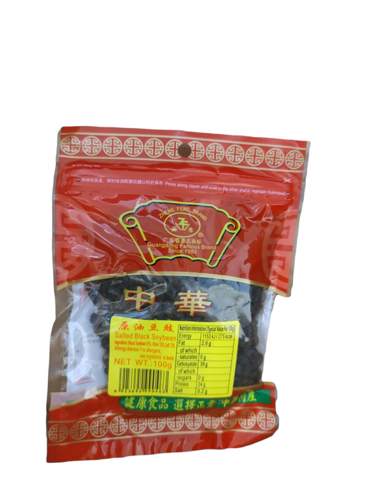 ZF Salted Black Bean 100g 正豐原油豆豉