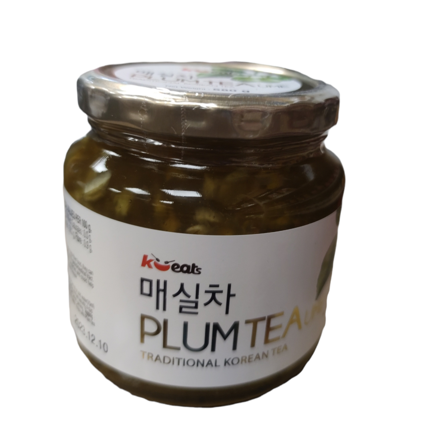 K Eats Plum Tea (Jar) 580g 韓國青梅茶