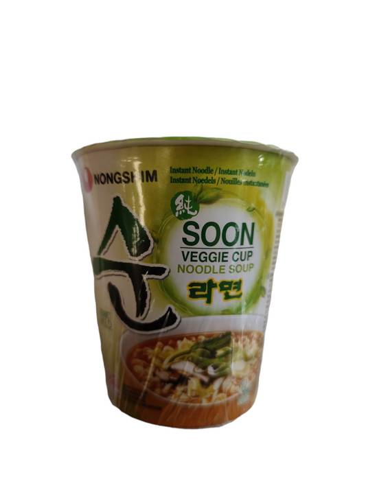 Nongshim Soon Veggie Rmayun(cup) 67g 農心純拉麵 (杯)