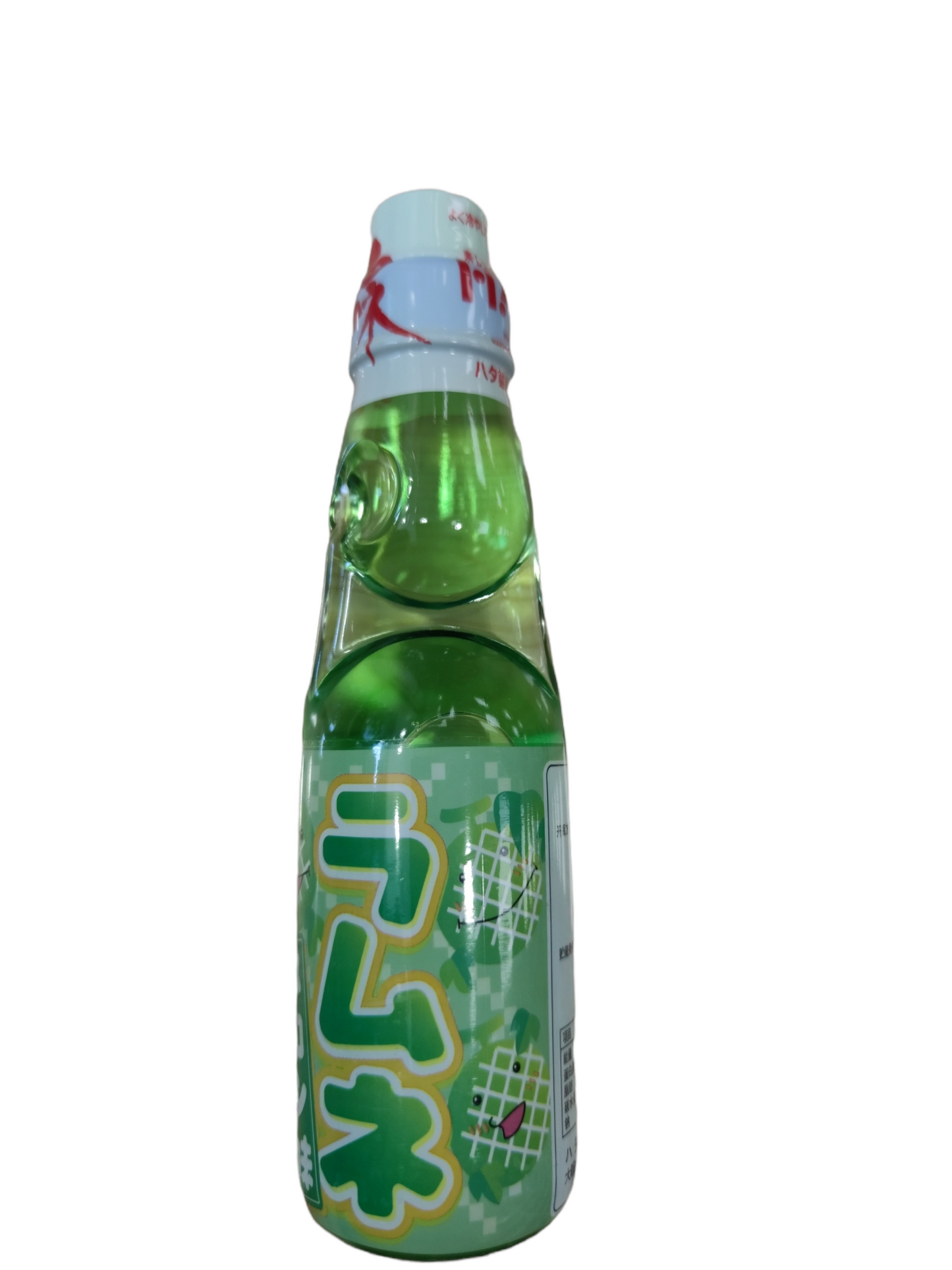 Hatakosen Melon Ramune Soda 200ml 哈達哈密瓜味彈珠汽水