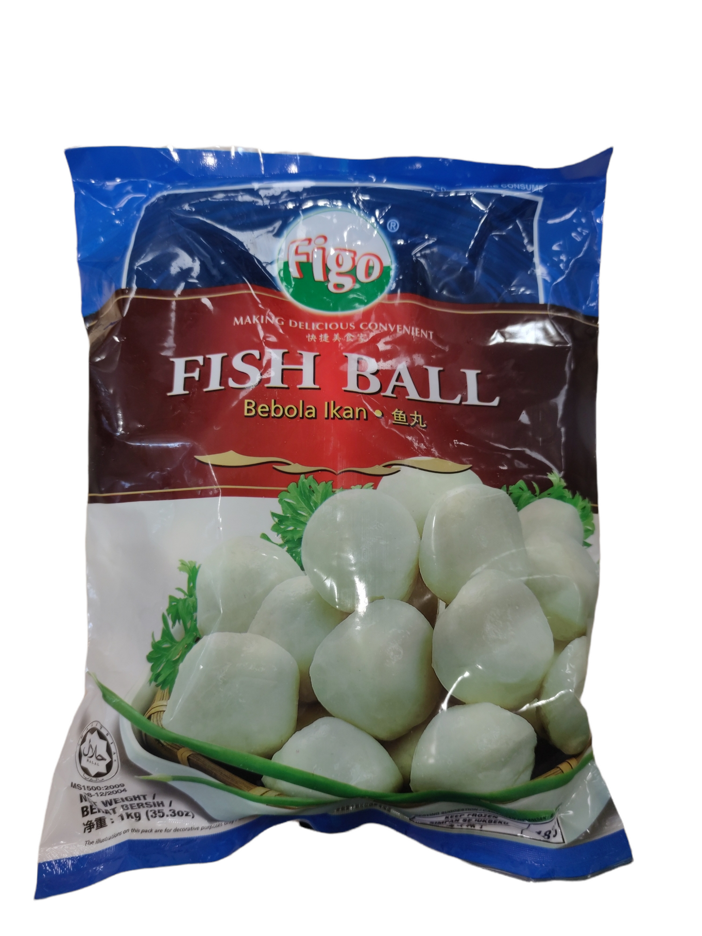 Figo Fish Ball 1kg 白魚丸