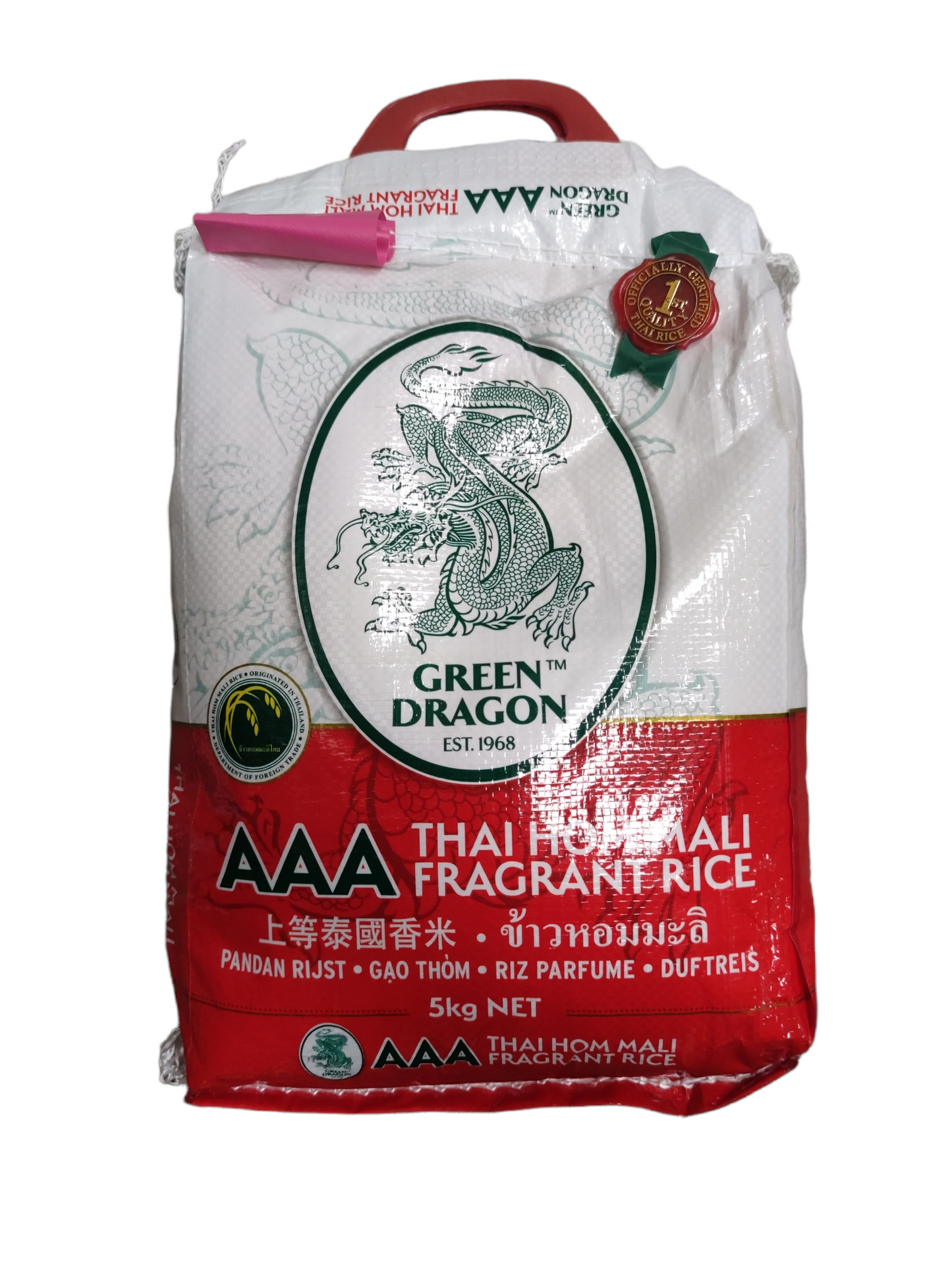 GD Fragrant Rice 5kg 青龍上等泰國香米