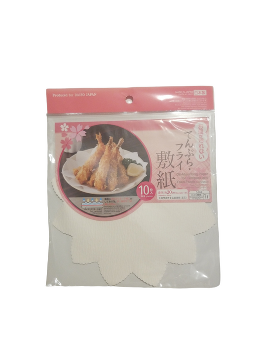 Daiso Oil - Absorbing Paper for Tempura and Fried Foods ( Laminated ) 吸油紙