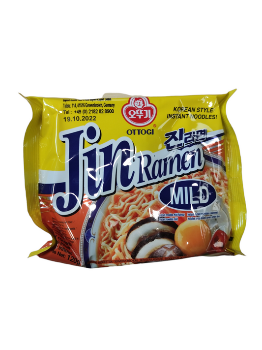 Ottogi Jin Ramyun (Mild) 120g 金拉麵微辣