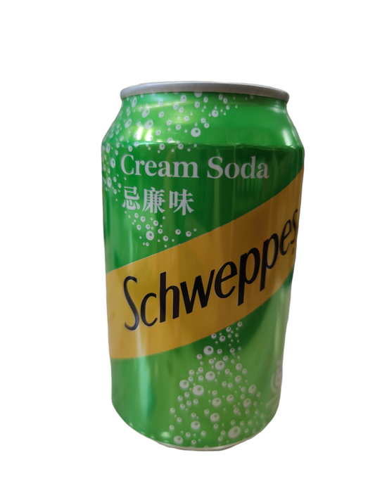 Schweppes Cream Soda (Can) 330ml 玉泉忌廉味汽水-罐