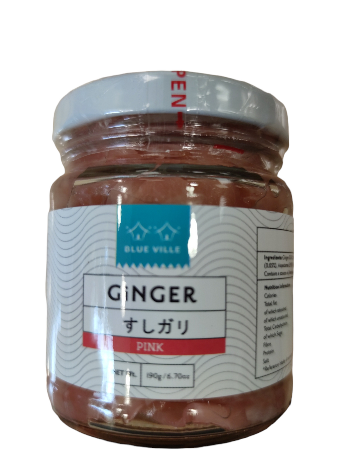 Blue Ville Sliced Ginger 190g 日式壽司薑