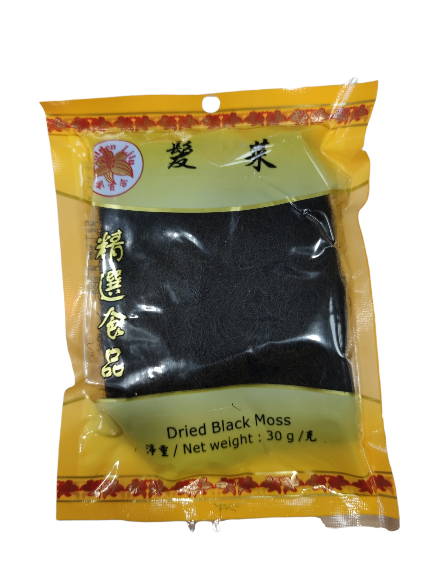 GL Black Moss (1st Grade) 30g 金百合一級髮菜