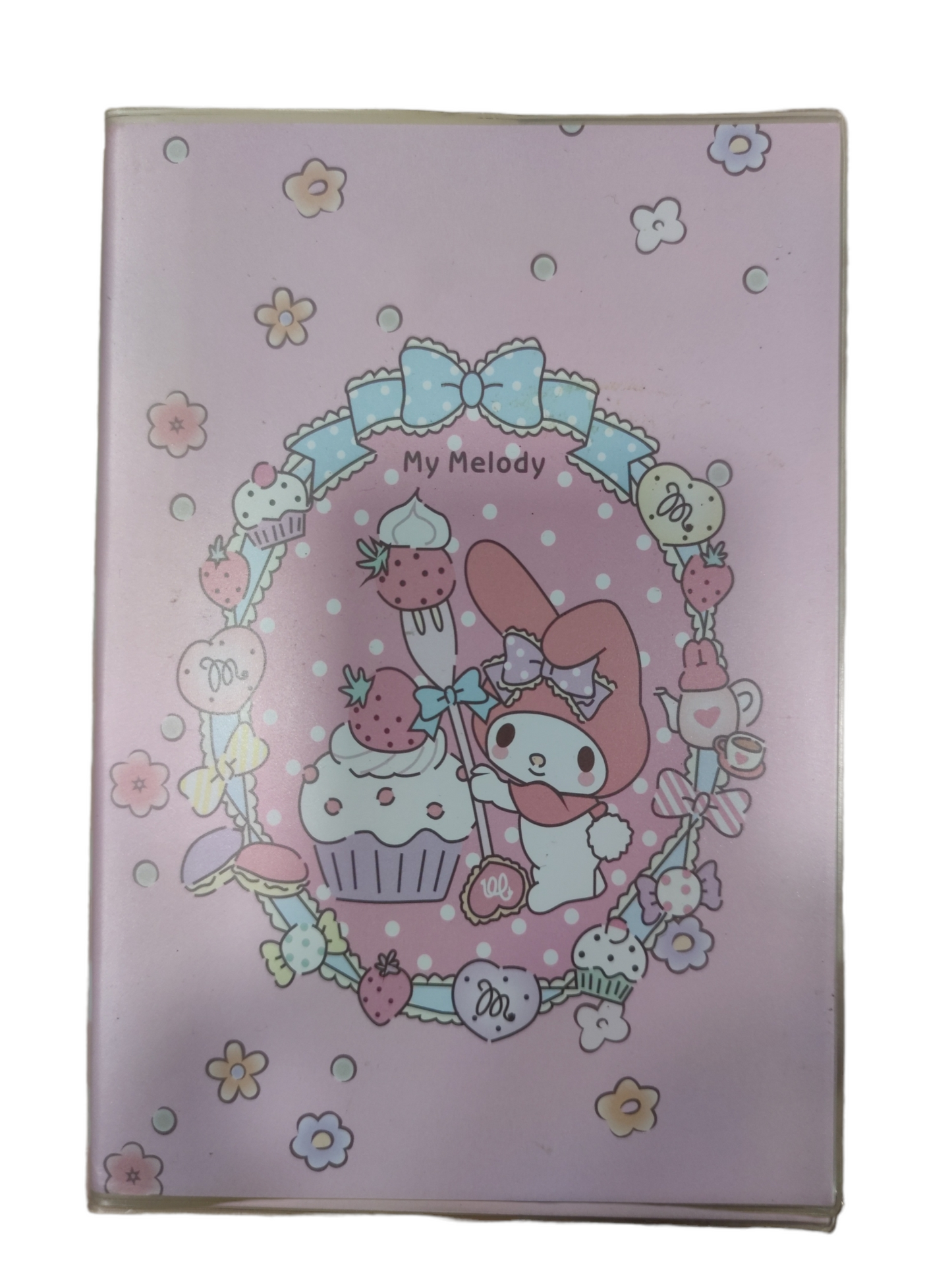 Melody Little twins star notebook A5 膠套筆記本