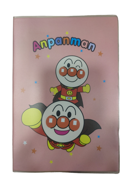 Anpanman note book A5 麵包超人膠套筆記本