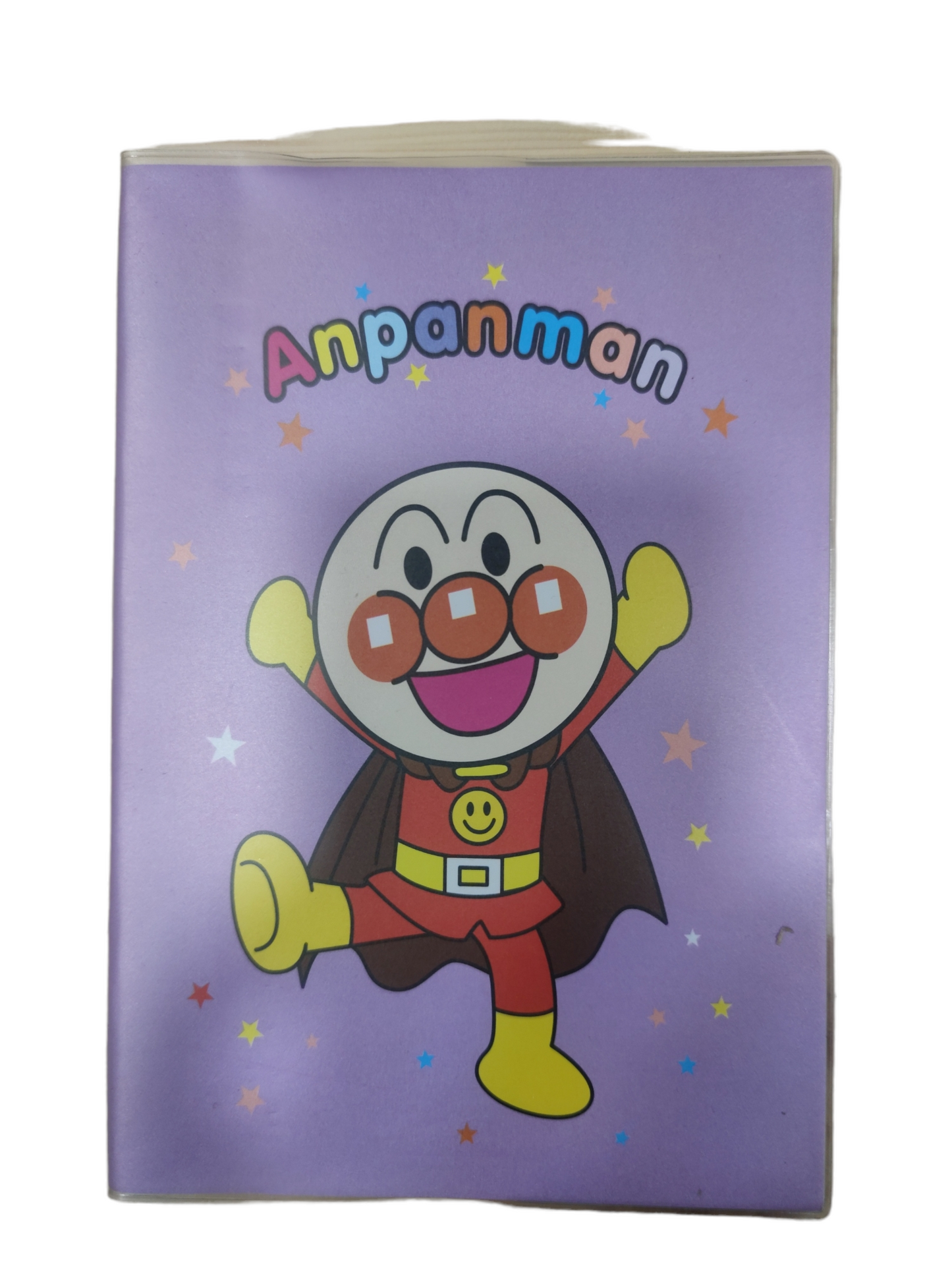 Anpanman note book A5 麵包超人膠套筆記本