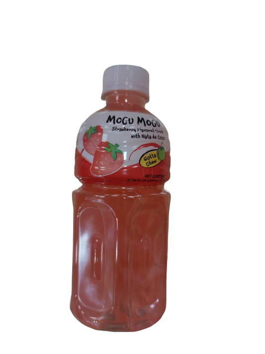 MOGU Strawberry Drink with Nata De Coco 320ml