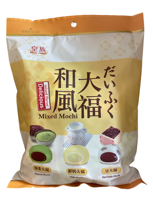 RF Mix Mochi (R Bean Milk Matcha) 250g 皇族和風大福(紅豆牛奶抹茶)