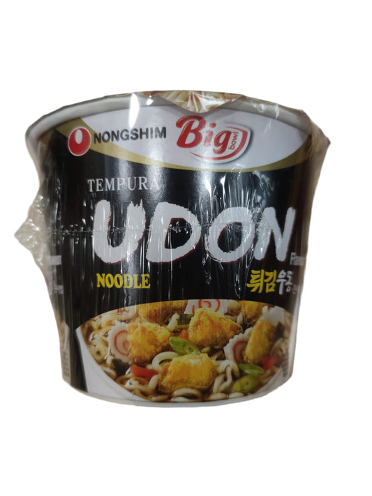Nongshim Big Bowl Noodle (Udon) Tempura Flavor 111g 農心天婦羅味烏冬