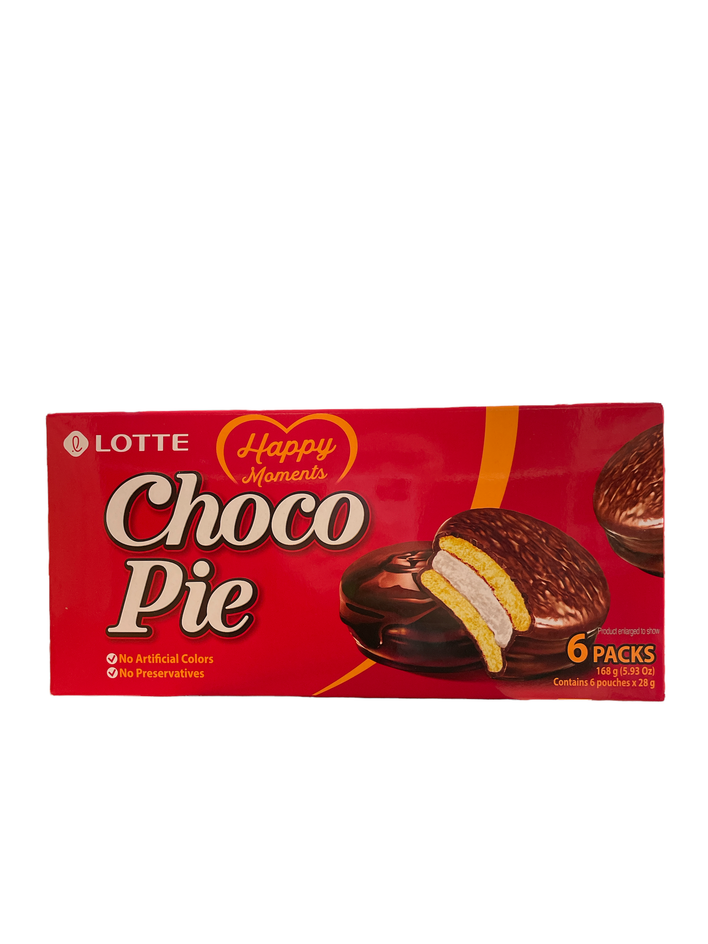 Lotte Choco Pie (Original) 168g (6packs) 巧克力派原味