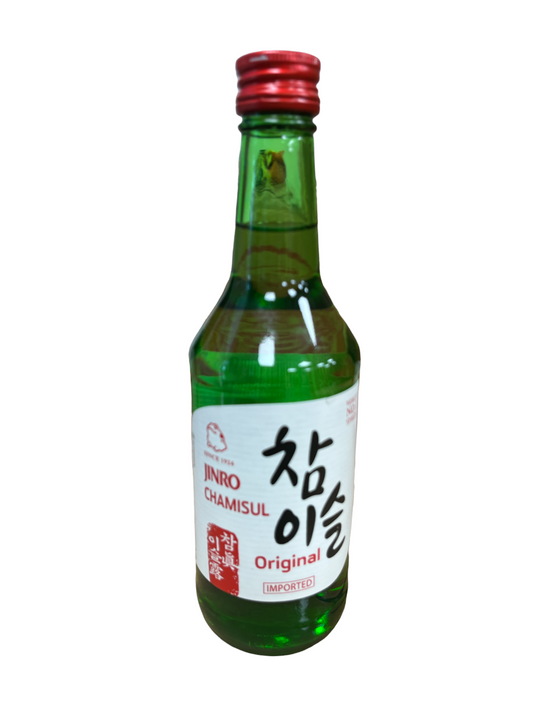 Hitejinro Chamisul Soju (Classic-Bottle) 350ml Alc 20.1% 韓國燒酒(原味)