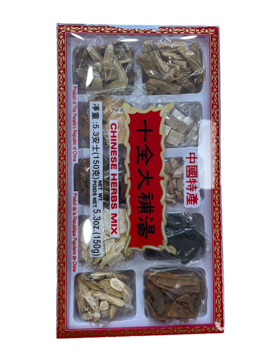 GC Chinese Herbs Mix (Sapchun Taipo) Soup Mix 150g box 十全大補湯料
