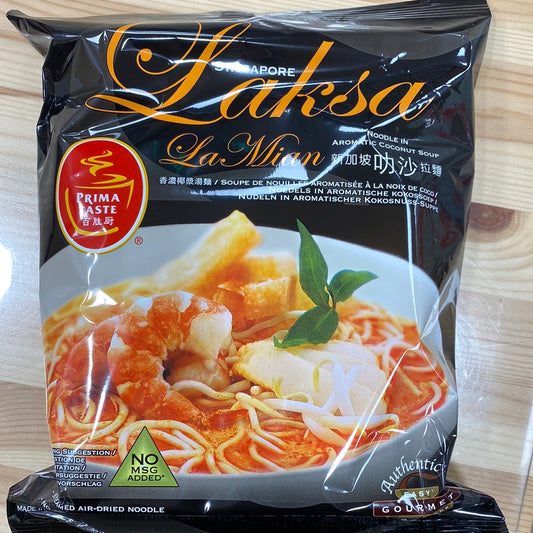 Prima Laksa La Mian 185g 百勝廚新加坡叻沙拉麵