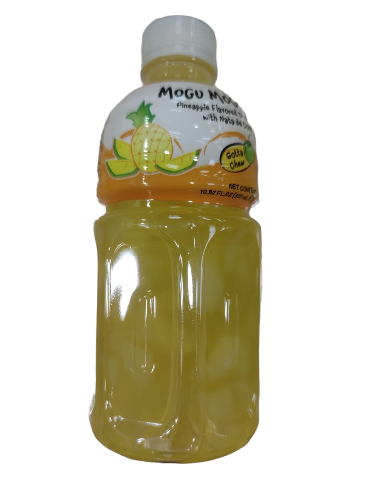 Mogu Mogu Nata De Coco Drink Pineapple 320ml 磨穀菠蘿飲料含椰果