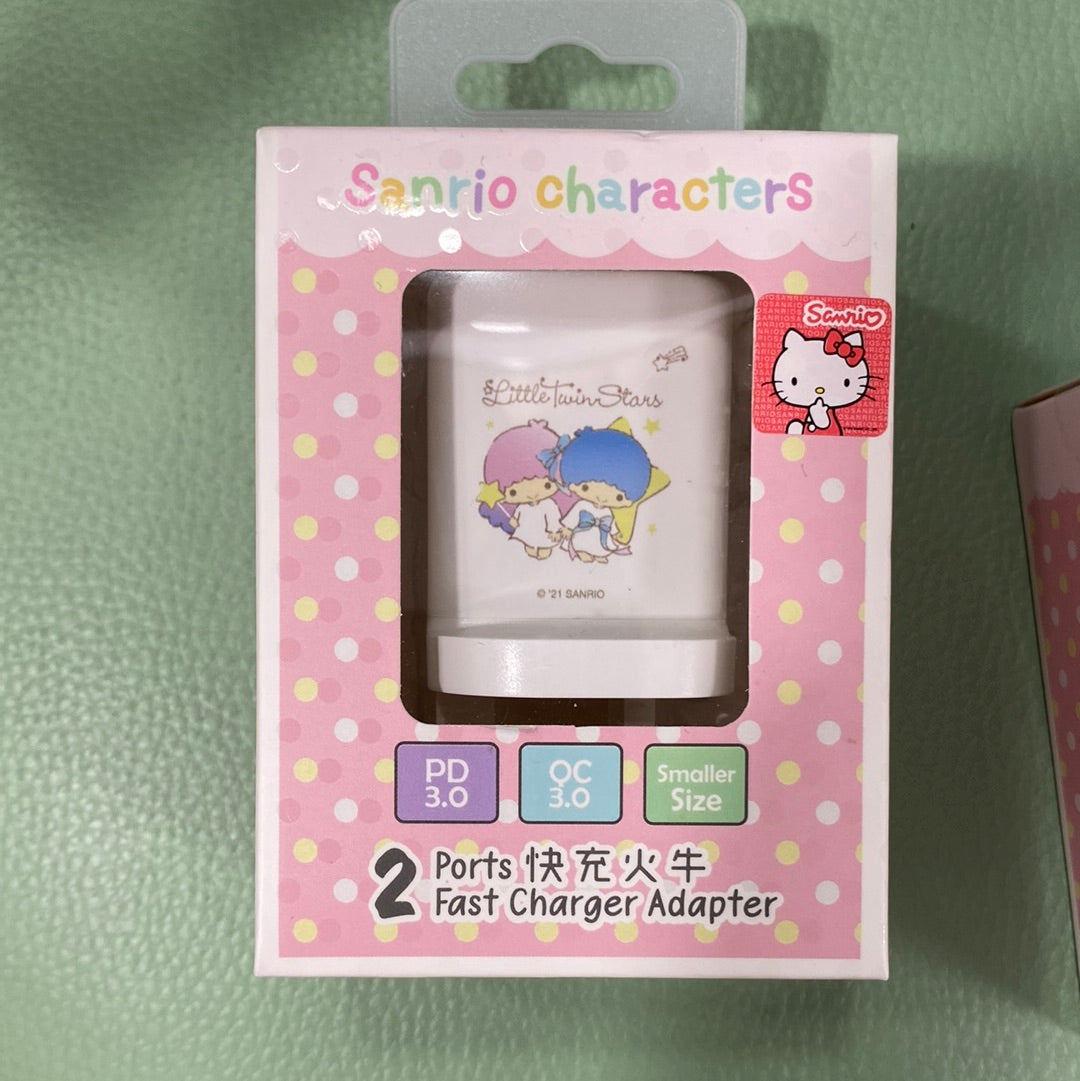 Sanrio Characters2頭USB充電火牛