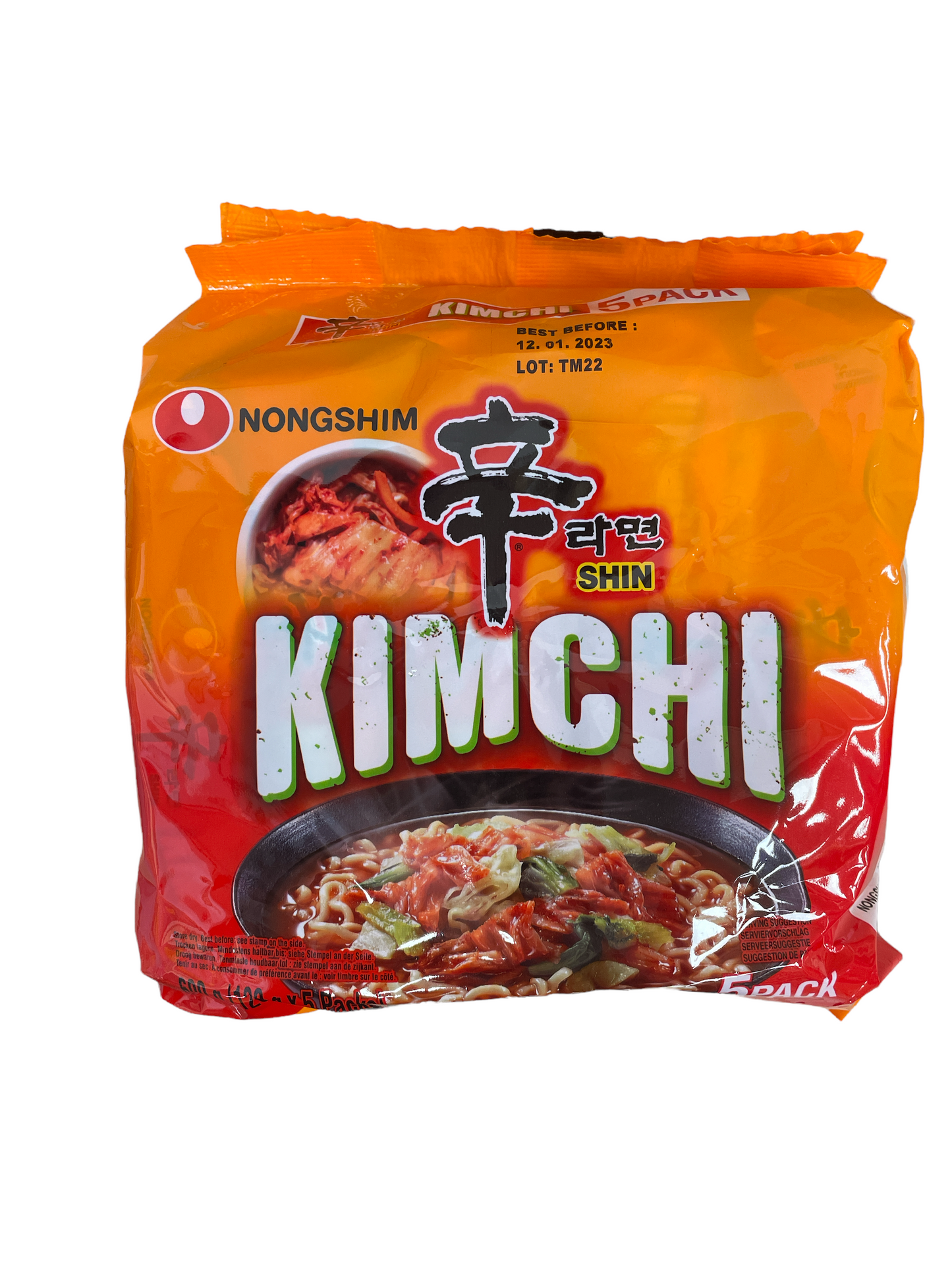 Nongshim Kimchi Ramyun 5x120g 農心泡菜拉麵