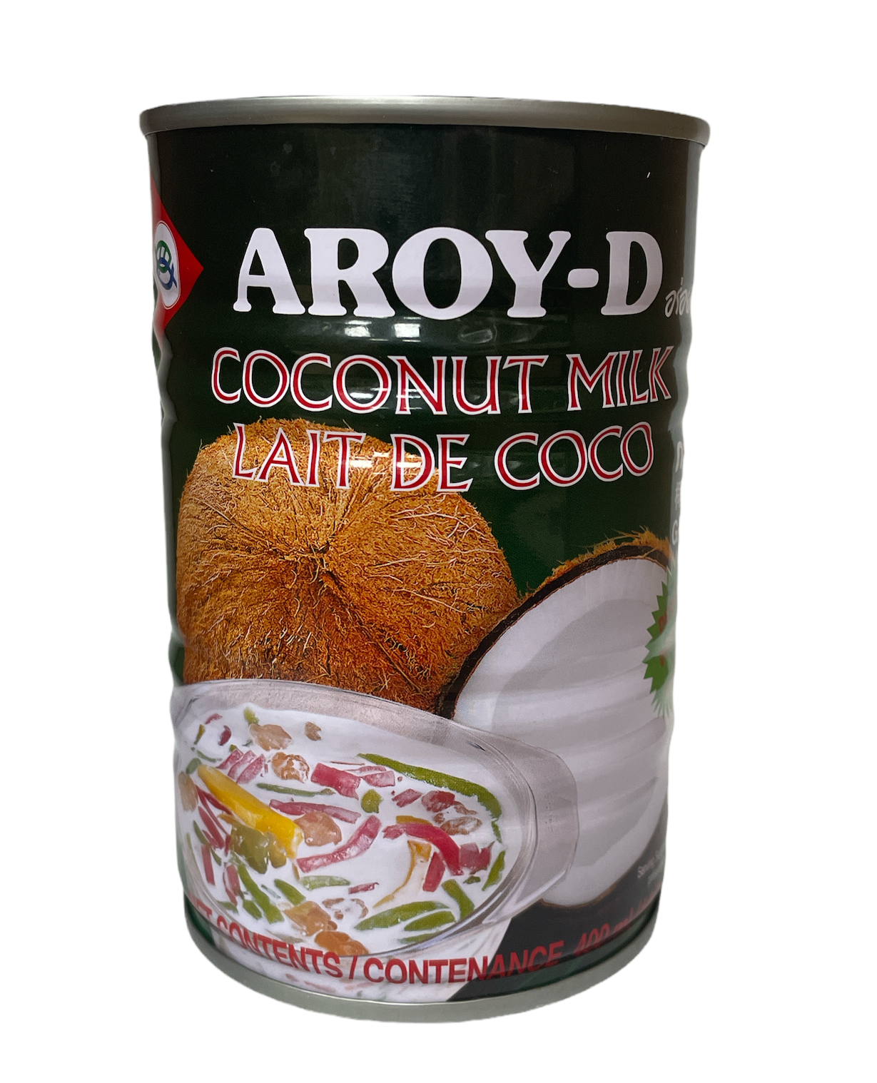 Aroy-D Coconut Milk for Dessert (Green) 泰國阿來地甜品椰奶(綠) 400ml