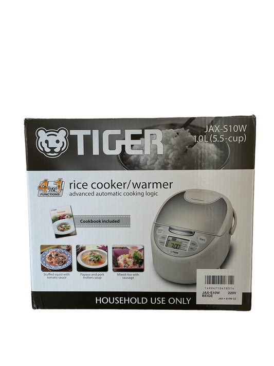 TIGER Rice Cooker JAX-S10W CZ 1.0L (5.5-cup)
