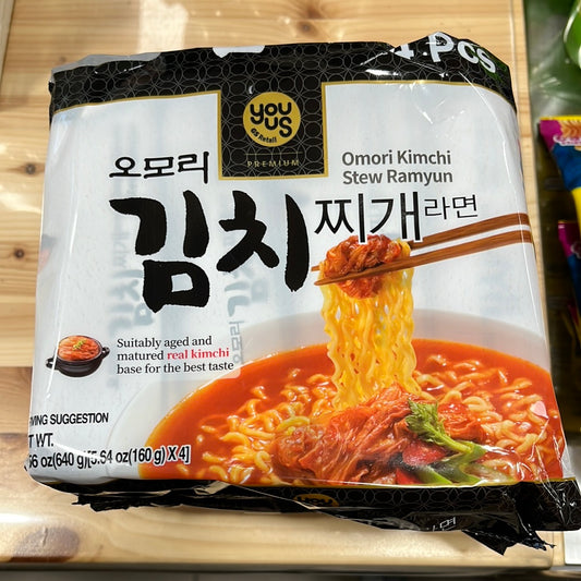 Omori Kimchi Stew Ramyun 160gx4